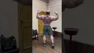 After Back Training, Lats Are Pumped Up.