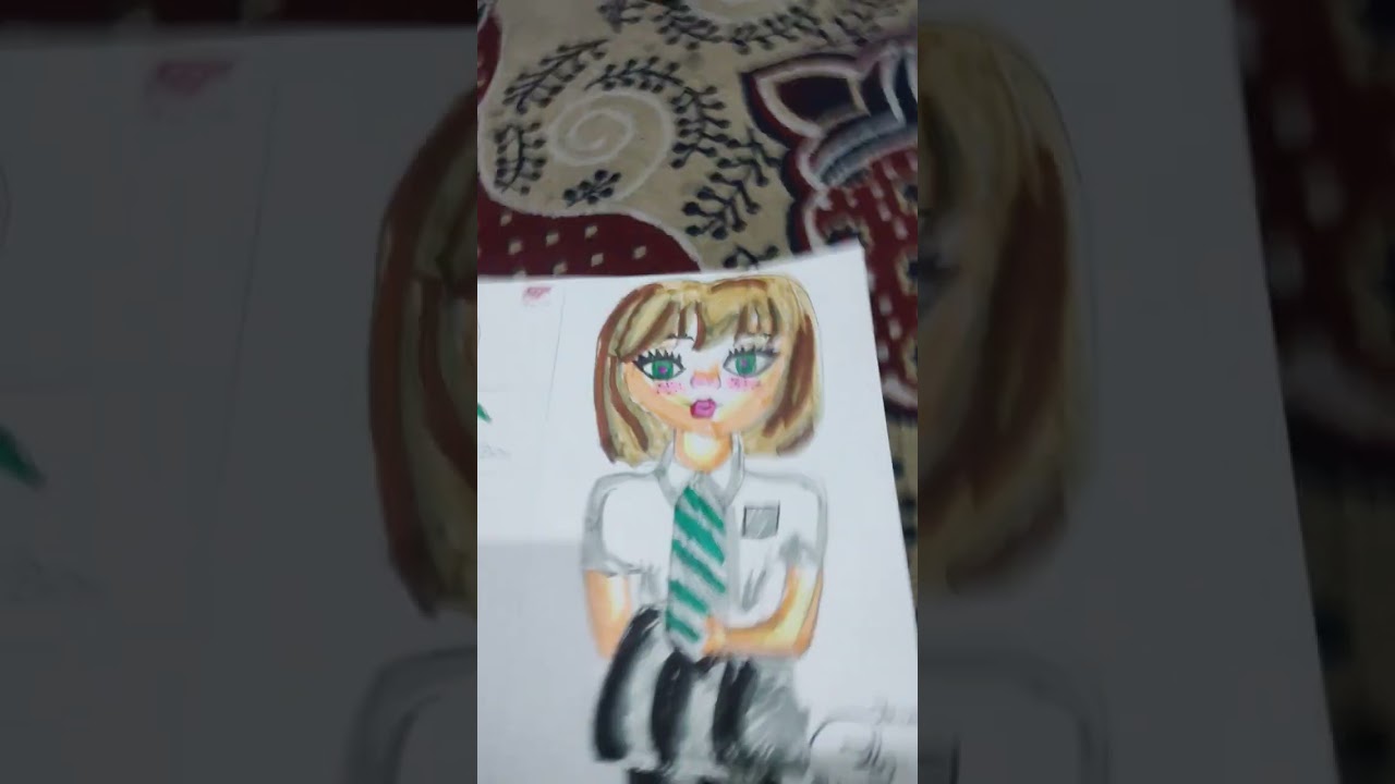 My school uniform drawing