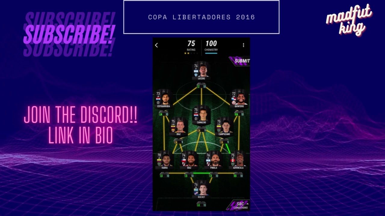 Copa Libertadores 16 Sbc Easiest Way Madfut 22 Ibarbo Sbc Youtube