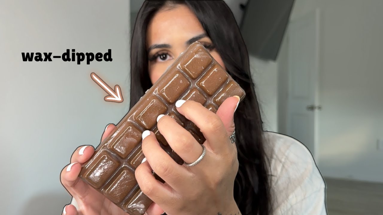 asmr tapping wax-covered items🕯️