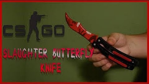 CSGO Skins + Butterfly Knife | Slaughter (Counter-Strike 1.6 ModShowcase)