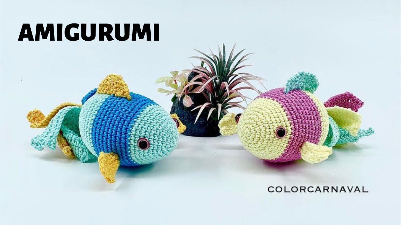 Amigurumi  Örgü Balık Yapılışı | Crochet Fish