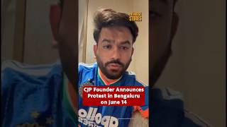CJP Founder Abhijeet Dipke Announces Bengaluru Protest on June 14