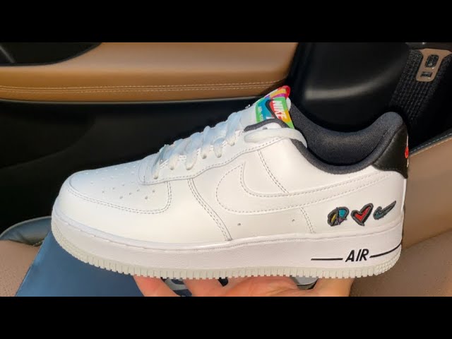 Nike Air Force 1 Low '07 LV8 3 Peace, Love, Swoosh