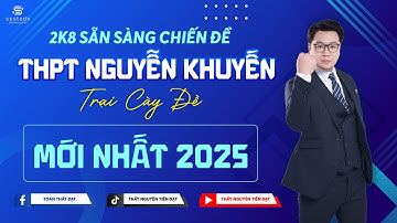 [LIVESTREAM 2K8] CHỮA ĐỀ THI ĐÁNH GIÁ ĐỊNH KỲ TOÁN 12 THPT NGUYỄN KHUYẾN  | Thầy Nguyễn Tiến Đạt