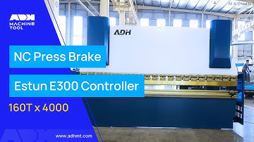 Demo Video - WC67E-160T/4000 NC Press Brake with Estun E300 Controller