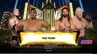 The Ultimate Showdown: WWE2K24 2 vs 2 Tag Team Chaos!