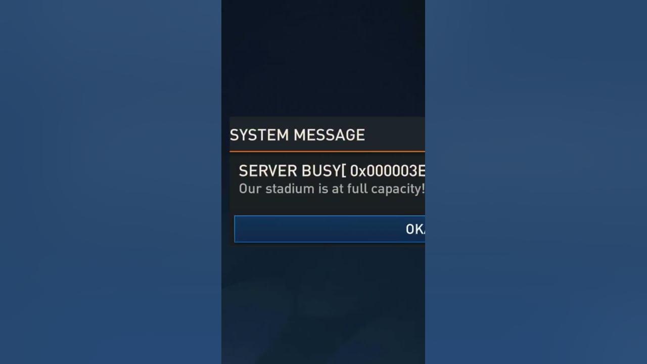 what happened? ea server down ? YouTube