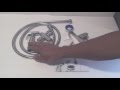 How to install a Handheld Bidet Sprayer - Installation and Review