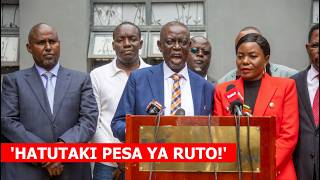 hatutaki Pesa Ya Ruto We Want Sifuna Back To Odm Odm Leaders Big Announcement Scaring Ruto