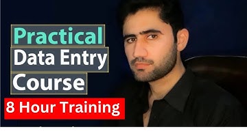 Data Entry Full Course for Beginner #dataentrycourse