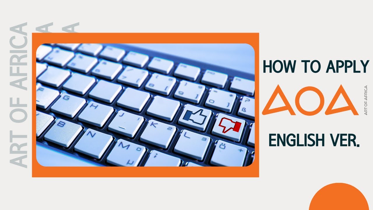 How to Apply: Art of Africa Online Gallery Application English Version