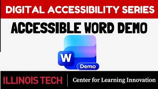 Accessible Word Demo