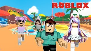 EĞLENCELİ HAVUZ DÜNYASINDA DEHŞET / Roblox Escape Waterpark Obby / Roblox Türkçe