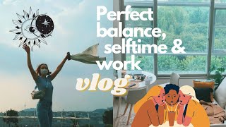 MANAGING WORK &amp; SELFTIME | august VLOG | Angelina Danilova