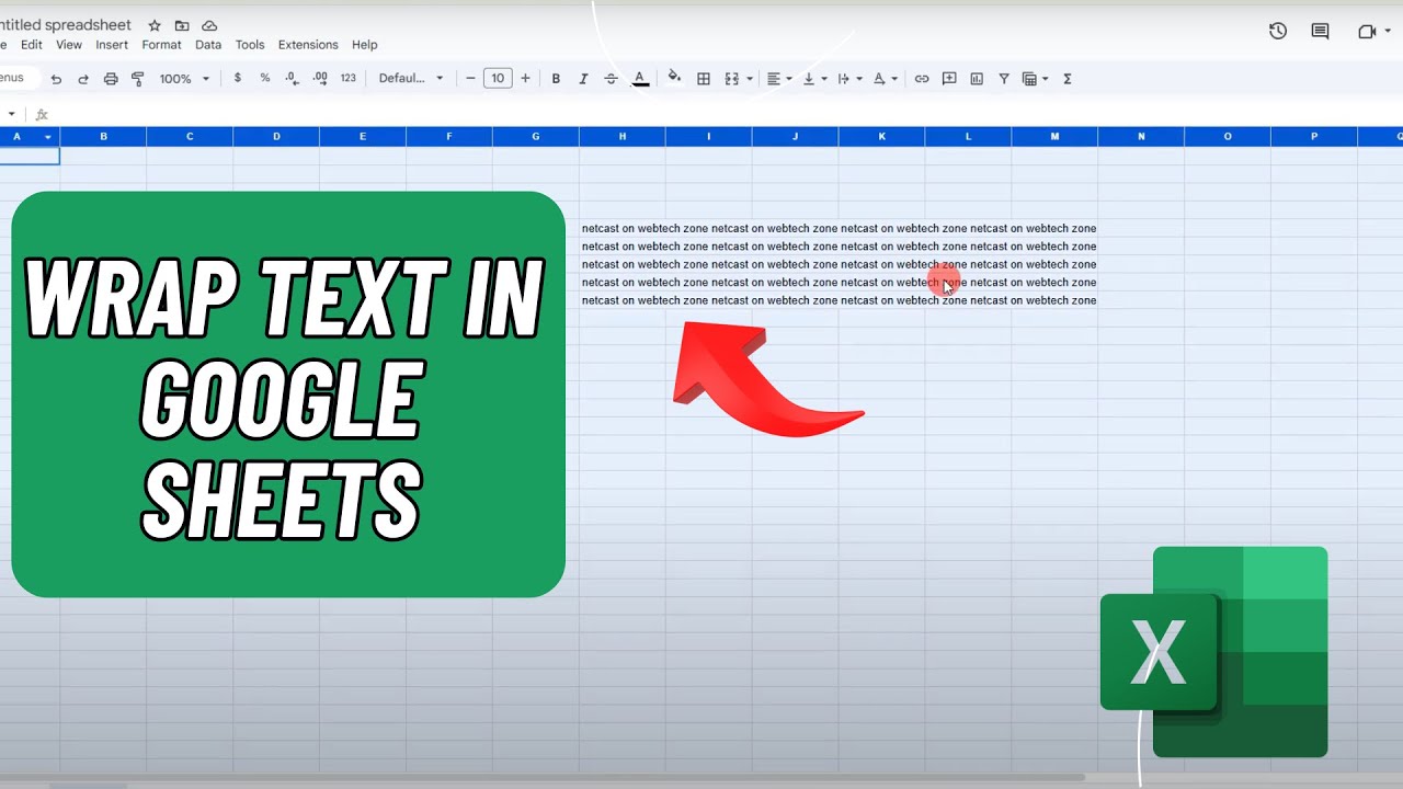 How To Wrap Text in Google Sheets - YouTube