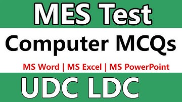 MES Test Preparation 2022 | MES UDC Test Preparation 2022 | MES LDC Test Preparation 2022
