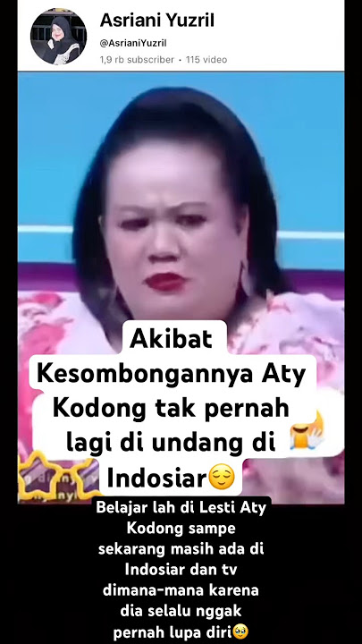 Arrogant Aty kodong never invited on Indosiar #dangdut #atikodong #indosiar #da7 #viral