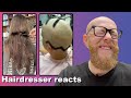 Hairdresser reacts to TIK TOK HAIR FAILS & WINS. #hair