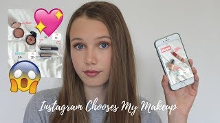 Celebrity Instagram Chooses My Makeup Routine  !!! Wealth