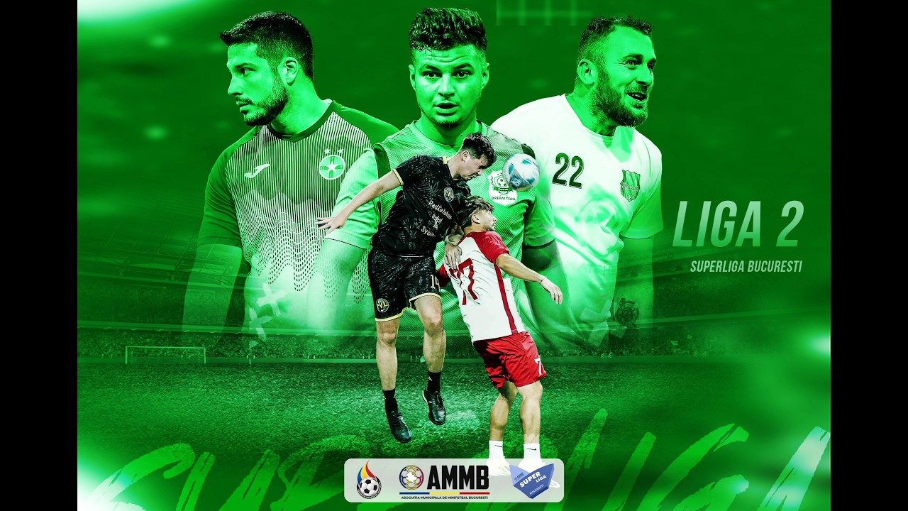 ⚽ Red Dogs 🆚 FCDT 🏆 Liga 2 București – Seria 1 | Sezon Regulat – Etapa 22