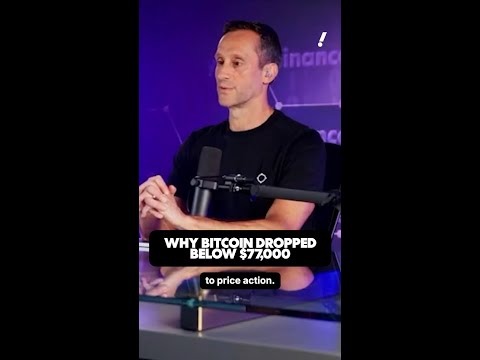 Why bitcoin slipped under $77K