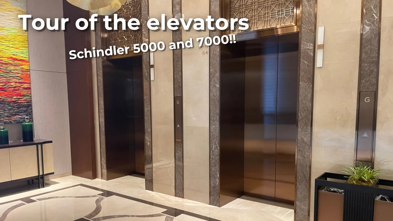 Tour of the elevators at Solaire Resort North, Quezon City, Philippines
