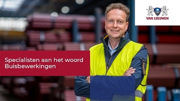 Specialisten aan het woord: Buisbewerkingen