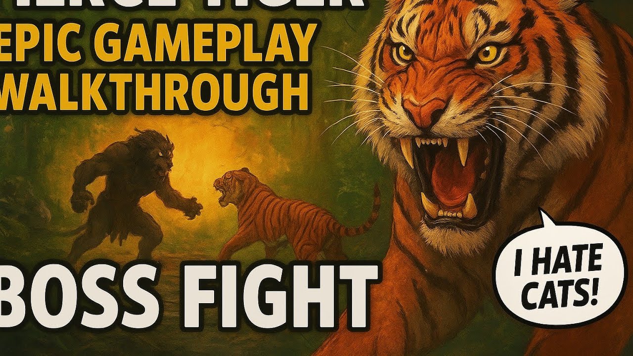 | Fierce Tiger Epic Gameplay Walkthrough Boss Fight |