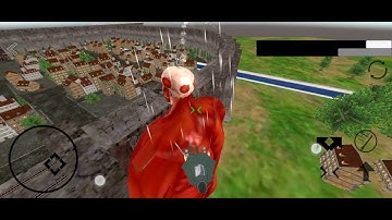 Aot android by riva dev aka Aottg beating the collosal titan