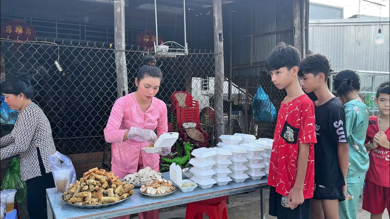 Anh Tuấn cali Tặng 50Phần Bún Chả giò chay, Trà Đường Nhân Nhịp Rằm Tháng Giêng l Ánh Hồng Miền Tây 