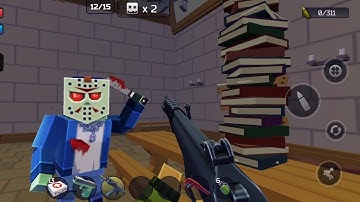 Pixel Combat: Zombies Strike | Gameplay Walkthrough Part 9 finished Great Hall mission