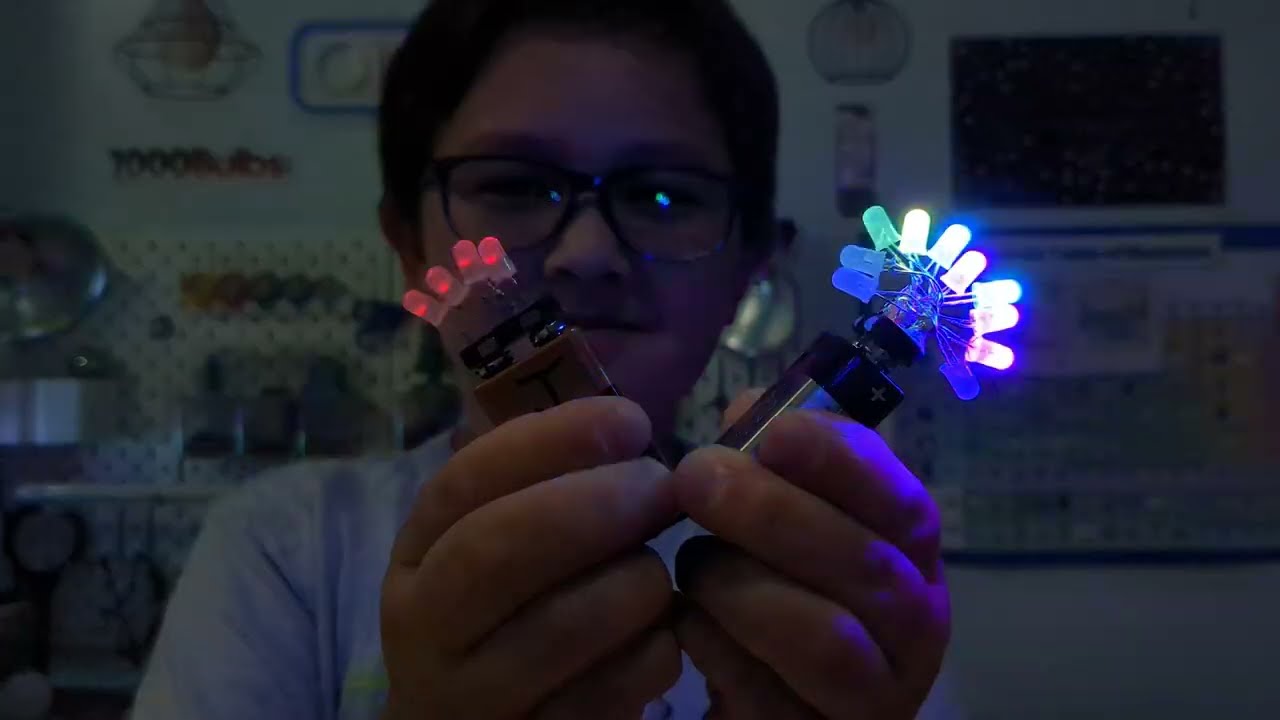 Parallel vs Series LED - 4H circuit project