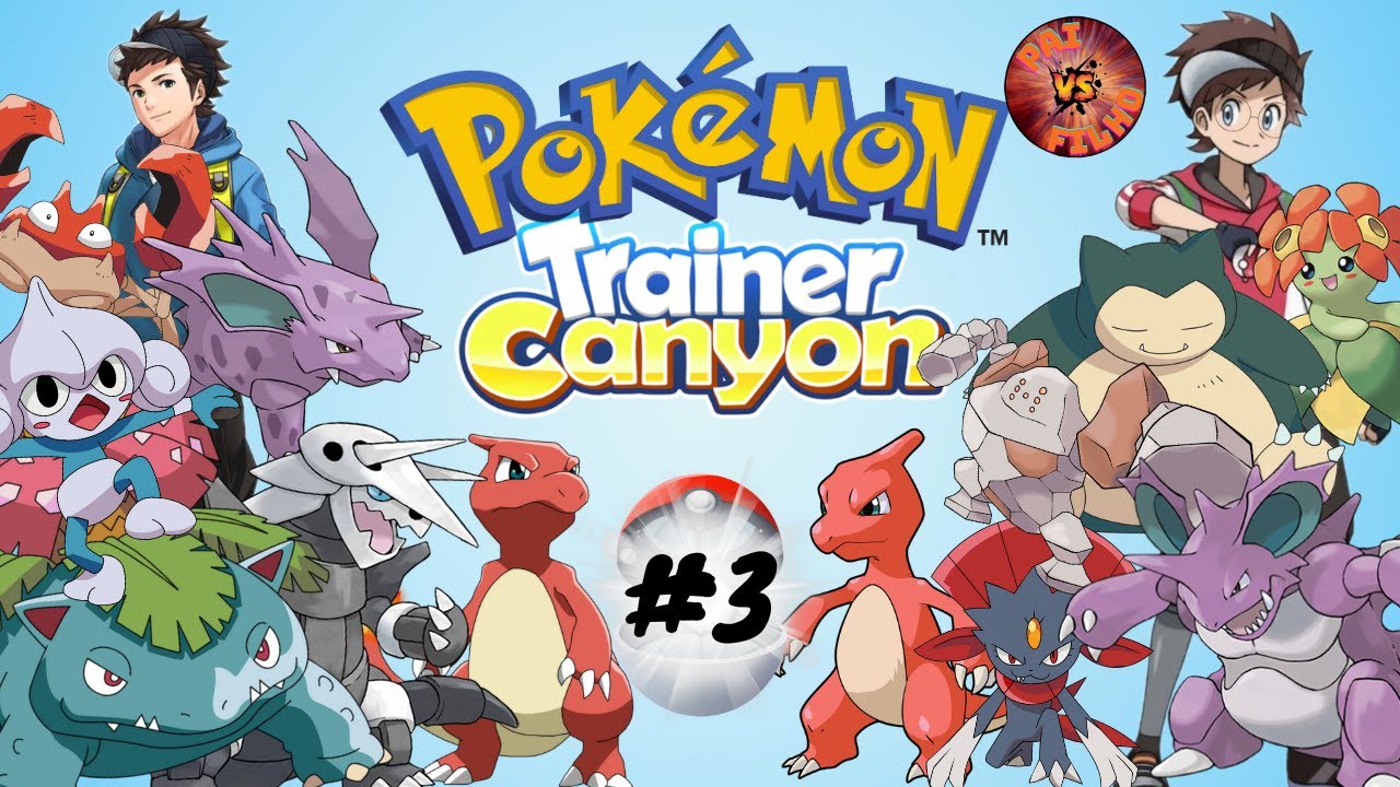 Pokemon 2023 (Trainer Canyon) 3 Equipe Atualizada! pequeno tutorial