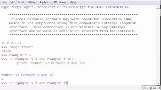 Python Programming Tutorial   24   And and Or video x flv