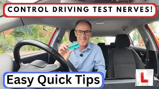 Tips to help with your Driving Test Nerves