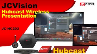 JCVision Hubcast Wireless Presentation JC HC202