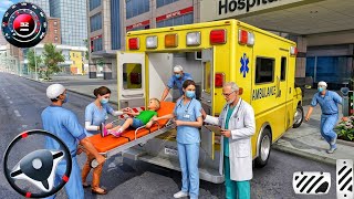 لعبة إنقاذ مدينة الإسعاف ثلاثية الأبعاد - لعبة سائق سيارة إسعاف الطوارئ الأمريكية 911 لعام 2026 -... screenshot 2