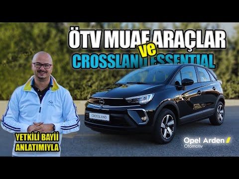 ENGELLİ RAPORU İLE HANGİ ARAÇLAR ALINABİLİR VE OPEL CROSSLAND ESSENTİAL #opelcrossland #ötvmuafiyeti