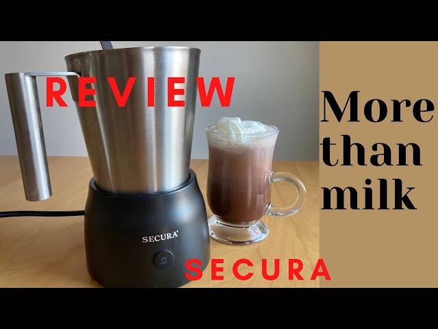 Secura 4 in 1 Electric Automatic Milk Frother and Hot Chocolate