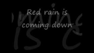 Peter Gabriel - Red Rain (with lyrics) chords