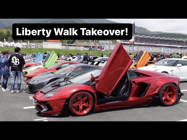 100+ Liberty Walk Cars TAKE OVER Motor Fan Festa at Fuji Speedway