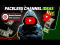 Top 5 Faceless YouTube Shorts Channel Ideas 2024!