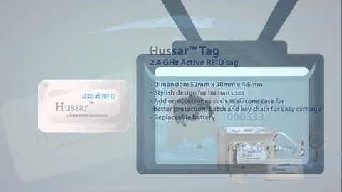 Access Control (Hussar™ Active RFID Tag)