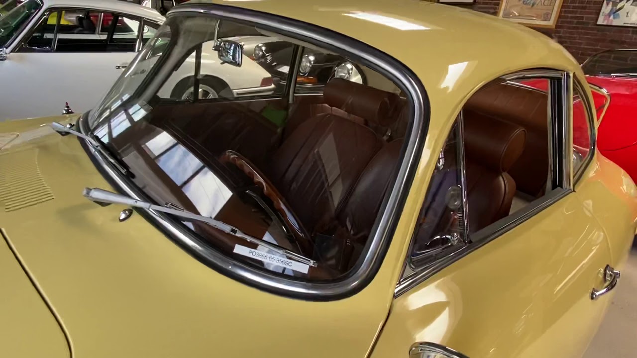 1965 Porsche 356SC WALK around gaps and chrome