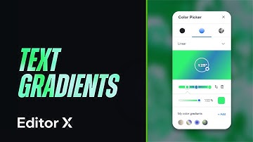 How To Create Gradient Text In Editor X (Hack Tutorial)