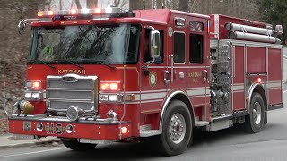 Katonah FD Engine 116 Responding