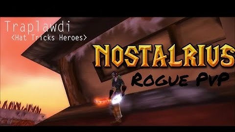 Vanilla WoW Level 19 Twink Rogue PvP  Nostalrius WoW Rogue PvP