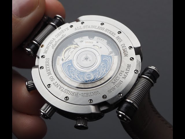 MONTEGA GENEVE R9 Chronograph MC1Limited Edition - YouTube