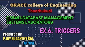 GRACE_COE_CSE_CS8481_DBMS LABORATORY_EX.6_ TRIGGERS